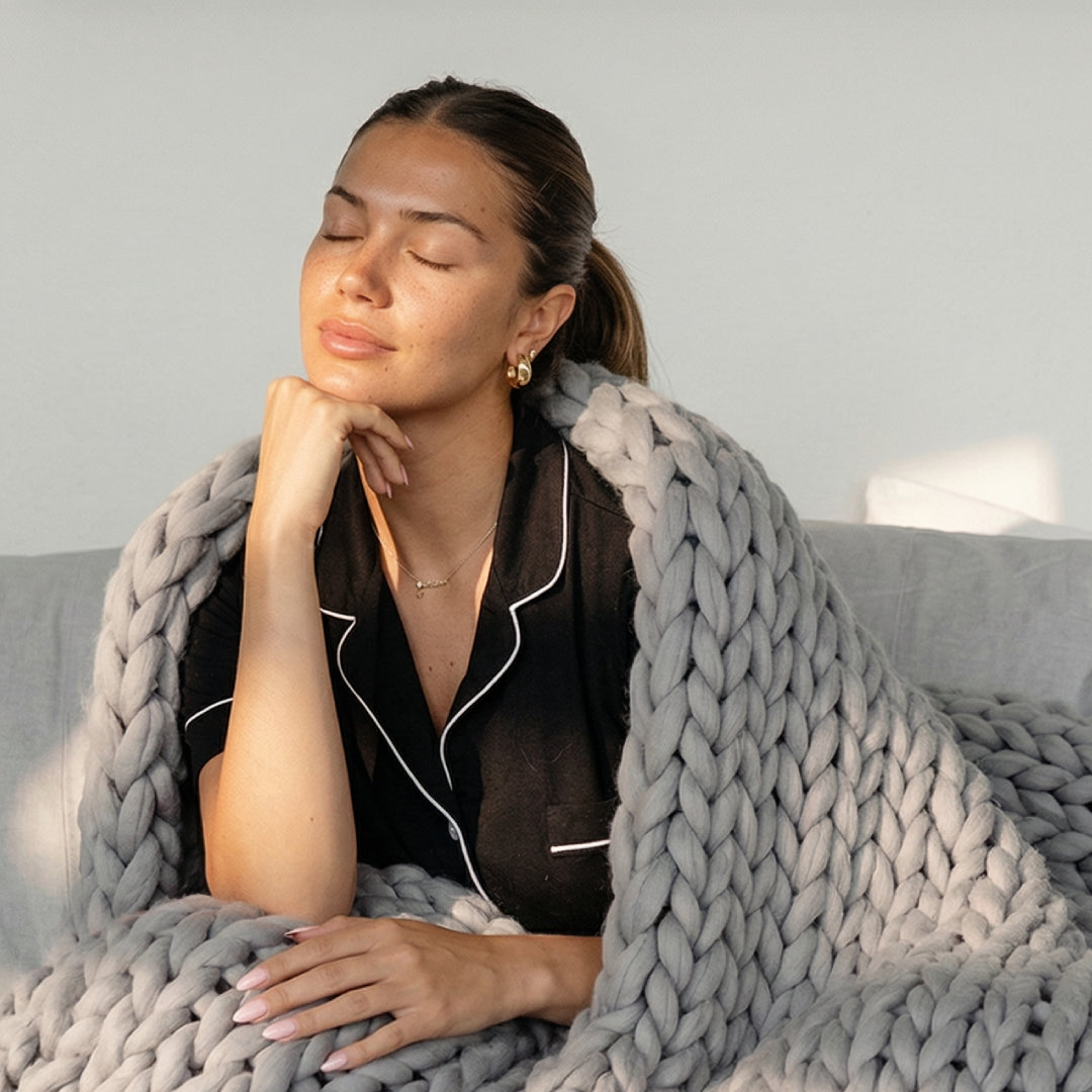 The Knit Weighted Blanket