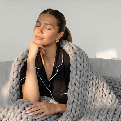 The Knit Weighted Blanket