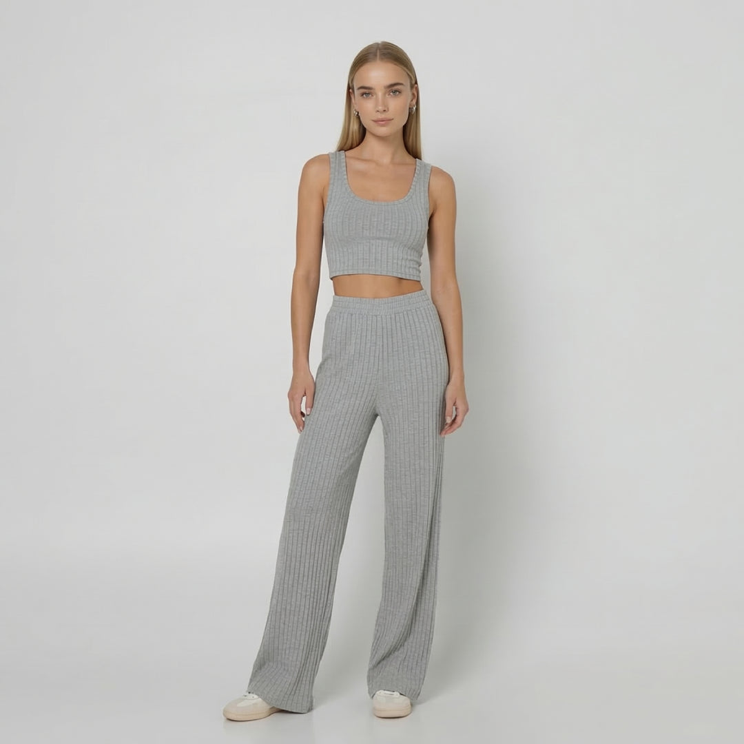 The Soft Rib Lounge Set