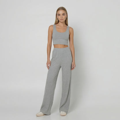 The Soft Rib Lounge Set