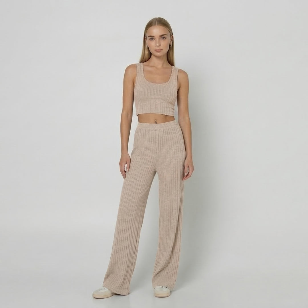 The Soft Rib Lounge Set
