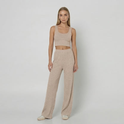 The Soft Rib Lounge Set