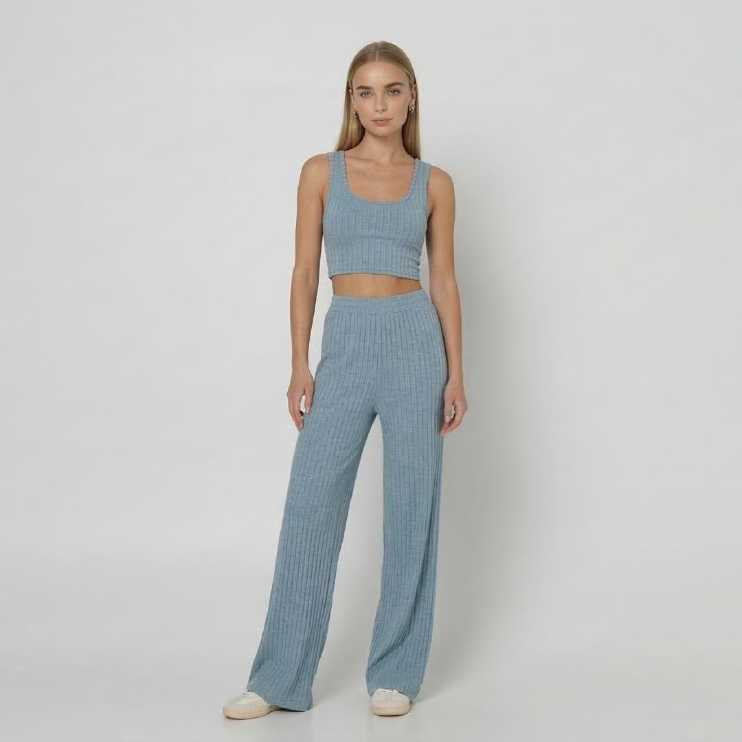The Soft Rib Lounge Set
