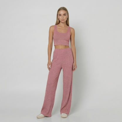 The Soft Rib Lounge Set